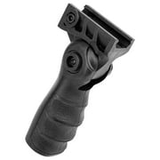 BALLISTA Folding Vertical Foregrip for Crossbow Nylon Handle Grip Picatinny Weaver 20mm Rail (FG02)