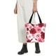 thumbnail image 5 of Fotbe Rose Bolsa de Playa con Estampado, Bolsa de Hombro, Bolsa de Mano Espaciosa, Bolsa de Viaje Ligera, Bolsa de Compras Versátil, 5 of 6