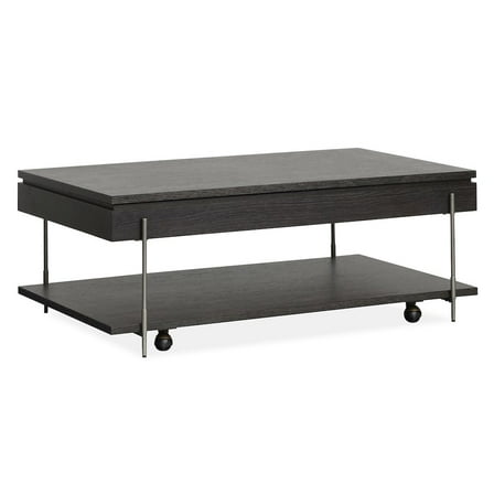 Magnussen Home Spencer Lift Top Storage Cocktail Table With Casters