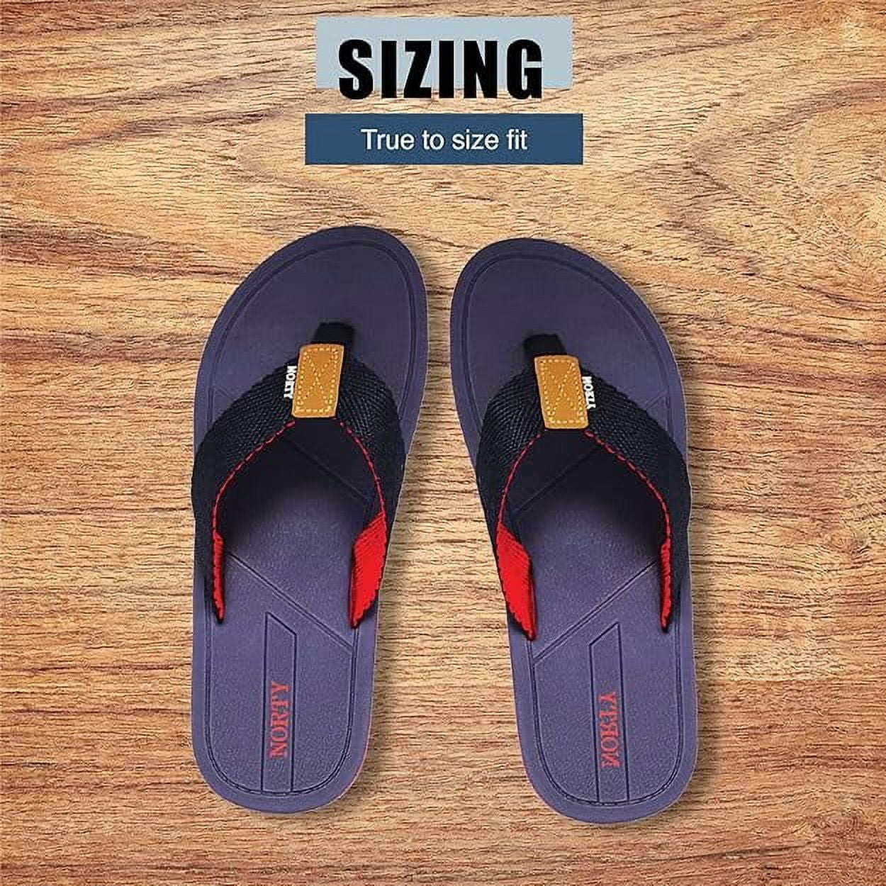 Norty Thong Men\'s Grey Balue Footwear For Summer Comfortable Sandals Casual Nortiv 8 - Brandclub - NORTIV 8 Men main image 4