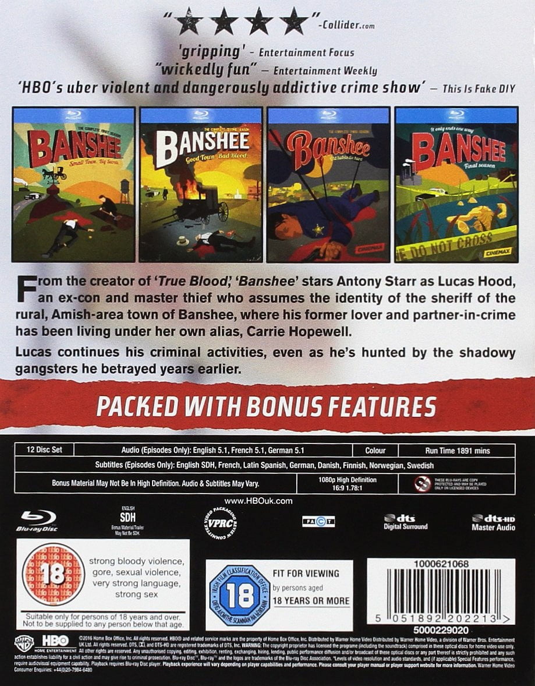 その他 Banshee: The Complete Third Season [DVD] Banshee-2013-TV Series USA-[The Complete Third Series-4 DVD