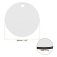 thumbnail image 2 of Unique Bargains Porte-Clés de Sublimation Forme Ronde 50mm Dia., 30 Ensembles, 2 of 5