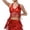 Red-womens tank tops, variant on Womens Sparkly Sequin Crop Tops Metallic Holographic Halter Camis Tops Latin Belly Dance Party Clubwear