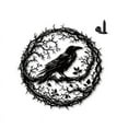 thumbnail image 2 of Decoración de Pared de Hierro Personalizada | Arte de Pasillo Exterior con Forma de Pájaro de Metal | Artesanía En Hierro Forjado Resistente a La Intemperie | Decoración de Pared para Jardín, Patio,, 2 of 6