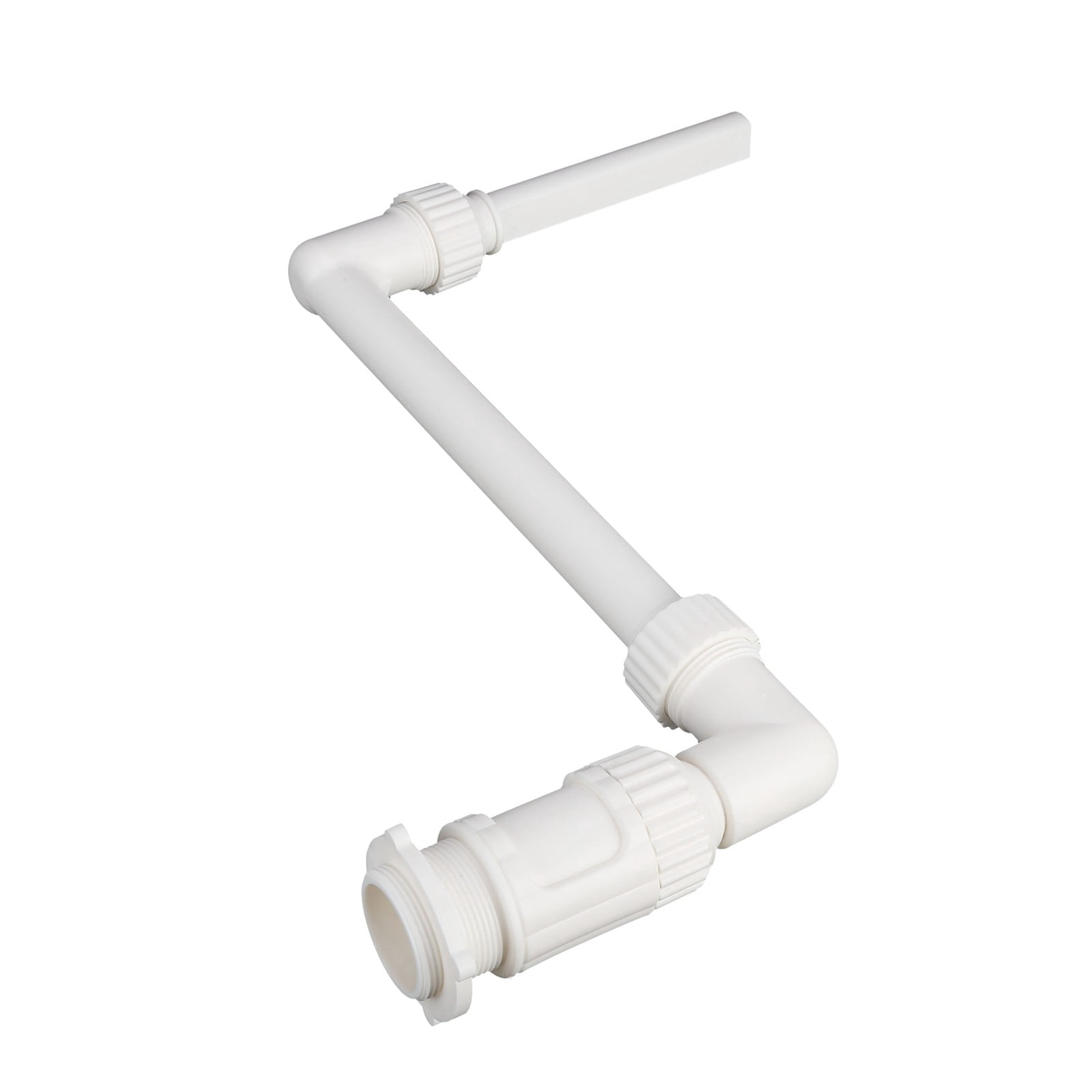Yajisi Underground Swimming Pool Fountain Outdoor Garden Landscape Waterfall Fountain Kit 1.5in Thread Adjustable Water Spray Features For In-ground Pools Pond Accessories (13.4 inches / 34 cm)