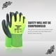 thumbnail image 4 of Guantes universales de caucho de nitrilo para jardinería Guantes de limpieza del hogar Guante Wonder Grip  Guantes, 4 of 7