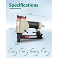 thumbnail image 5 of meite 7116B Pneumatic Upholstery Stapler Air Staple Gun, Uses 22 Gauge 71 Series Staples, 5 of 6