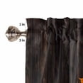 thumbnail image 5 of Fall Valances for Windows, Is In The Air Farmhouse Maple Leaf Wood Grain Rod Pocket Short Window Valance Curtains Holiday Window Treatment for Kitchen Living Room Bathroom, 60"x18", 5 of 6