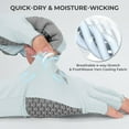 thumbnail image 4 of KastKing Sol Armis Pro UPF50+ Fishing Gloves-Quick-Dry, Full Finger & 3/4 Fingerless Sun Protection Gloves Men Women for Outdoor, 4 of 7