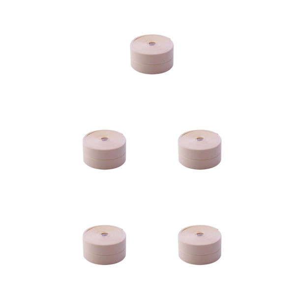 Matsuzay Tira de sellado cinta adhesiva impermeable fregadero borde cintas ventana puerta pared pegatina baño ducha bañera Accesorios Type2 NO2