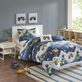 thumbnail image 7 of Regency Heights Twin/Twin XL Size Comforter Sets, 3-Piece Kids Bedding Set for Boys, Monster Truck Comforter Bed Set, Blue, 7 of 7