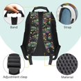 thumbnail image 4 of Uorisanigo 17 inch Rainbow Space Tractor School Backpack for Girls Boys 5-12 Large Capacity Casual Basic Bookbag Travel Rucksack Casual Sport Daypack for School, Camps and Travel, 4 of 7