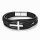 thumbnail image 1 of Pulseras para mujer, regalos para mujer, pulsera de cuero tejida a mano, pulsera de cuero, pulsera de cuero tejida, 1 of 5