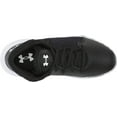 thumbnail image 5 of Under Armour Unisex-Child Pre-School Jet 21 Basketball Shoe Little Kid 4-8 Years 3 Little Kid Black/White, 5 of 8