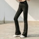 thumbnail image 2 of Pantalones largos de Yoga para mujer, pantalones acampanados de cintura alta de alta elasticidad, pantalones finos de Yoga, pantalones de Fitness físico GERsome  GERS46, 2 of 7