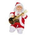 thumbnail image 5 of HILABEE Electric Santa Toys Dancing Singing Musical Animated Santa Doll Christmas Ornament Polyester Fiber PVC Pp Material Suitable for Family Gatherings Holiday Parties Gift Giving Home Style B, 5 of 8