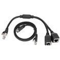 thumbnail image 1 of Ethernet Adapter,RJ45 Ethernet Adapter Cable R Ethernet Splitter Cable R Ethernet Adapter Cable Compact and Lightweight, 1 of 14