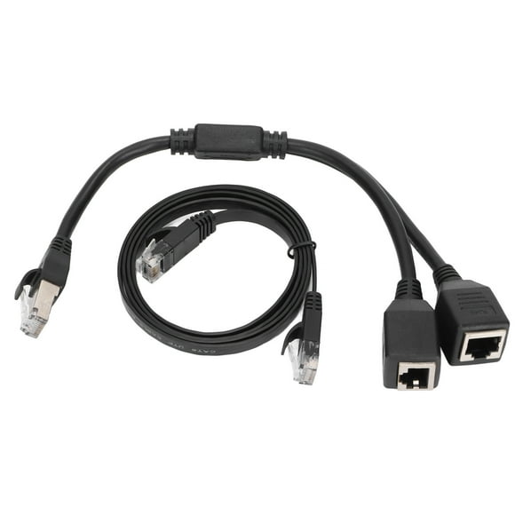 R Ethernet Splitter Cable,RJ45 Ethernet Adapter Cable R Ethernet Adapter Cable Port Ethernet Adapter Smooth Operation