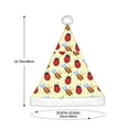 thumbnail image 3 of Cauagu Ladybug And Bee for Adult Christmas Hat,1-Pack Xmas Holiday Hat Santa Hat for Women & Men Festive Headwear Accessories Fit for Christmas/New Year/Party, 3 of 6