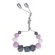 thumbnail image 2 of Collar de dentición con cuentas, collar de dentición para bebés, collar de dentición para niños pequeños, collar de dentición de juguete, elegante y moderno, 2 of 14