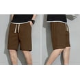 thumbnail image 6 of ASUDESIRE 3 Pack Men's Shorts Waffle Textured Casual Shorts with Pockets Drawstring Elastic Waistband, 6 of 7
