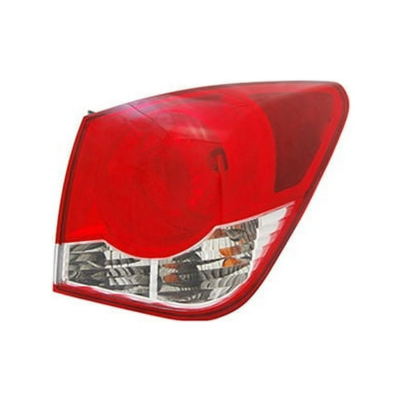 Right Passenger Side Tail Light Assembly - Compatible with 2011 - 2015 Chevy Cruze 2012 2013 2014