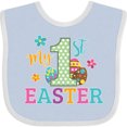 thumbnail image 3 of Inktastic My 1st Easter Boys or Girls Baby Bib, 3 of 4