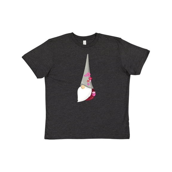 Inktastic Spring Gnome, Cute Gnome, Garden Gnome, Flowers Youth T-Shirt