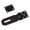 4 inches-Black, variant on Rustproof Foldable Door Fastener Heavy Gauges Surfaces Mount Locking Systems Reinforced Security Latches for Secure Entry Use