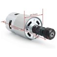thumbnail image 2 of DC Motor CNC 775 Spindle Motor 100W 12-24VDC 20000RMP + ER11 Collet for DIY Mini CNC 3018 3018Pro 3, 2 of 5
