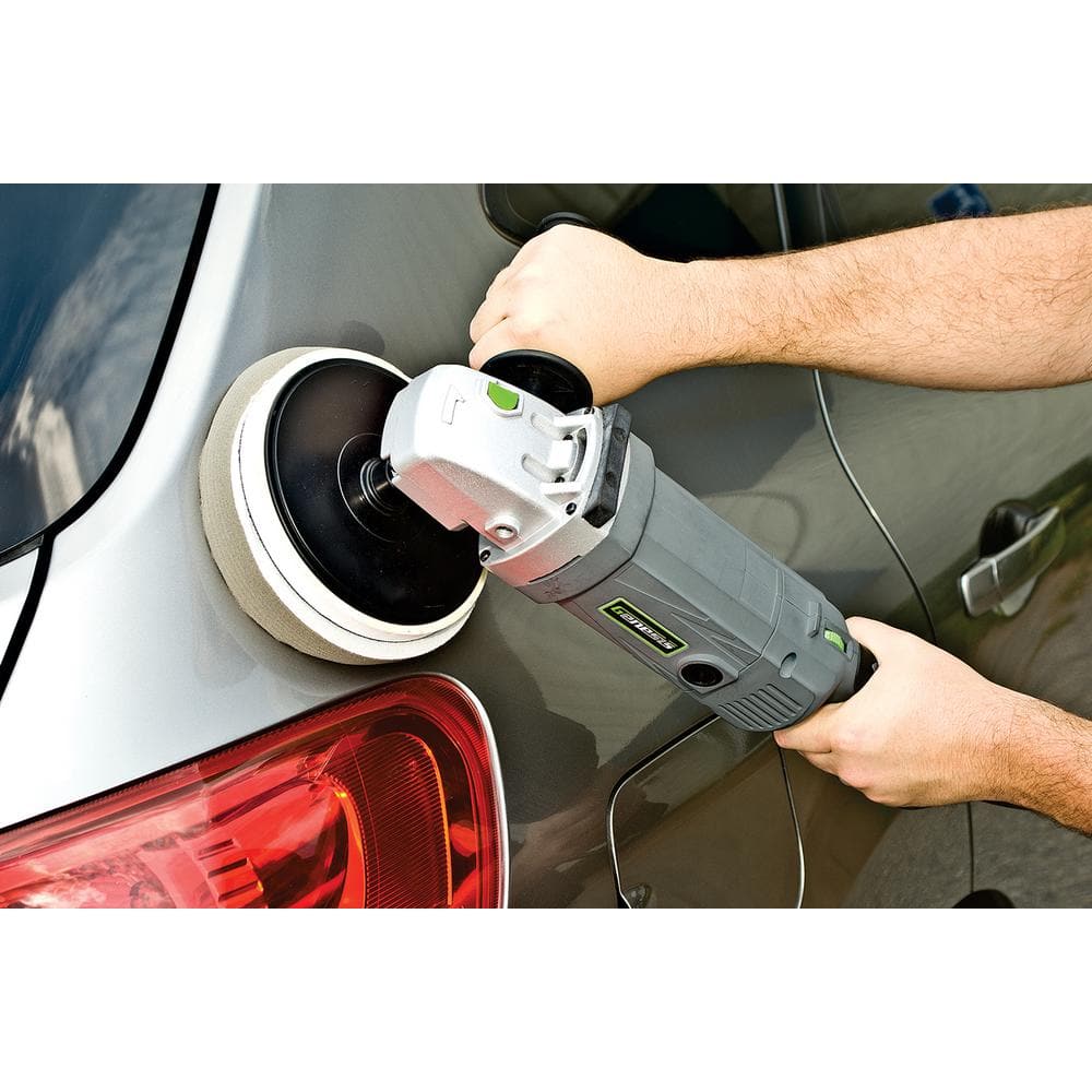 Genesis GAFPP7 Universal 7" Quick-Change Waffle-Pattern Foam Polishing Pad with Reusable Hook and Loop Backing