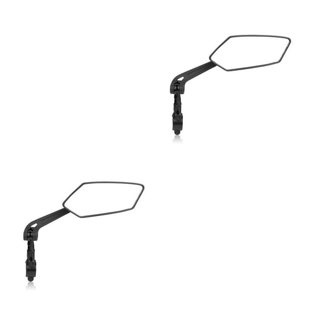 Eigraketly Espejo retrovisor de bicicleta ajustable ciclismo 20-24mm manillar retrovisor Reflector espejos traseros extraíble bicicleta de montaña de Derecha 2piezas Eigraketly CBP230527