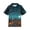 #A11-Cyan, variant on Abcomgle Halloween Polos Spooky Boo Ghost Graphic T-Shirts for Kid Girls Button Up Short Sleeve Shirts for Kids Fall Funny Scary Top for Girls