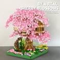 thumbnail image 6 of Cherry Blossom Bonsai Tree Building Set, Japanese Sakura Tree House Model Sets for Adults, 2028Pcs Mini Micro Bricks Collectible Creative Gift for Teens Girls 14+, 6 of 6