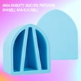 thumbnail image 4 of PENGXIANG Tasse de Distribution en Silicone Bleue Antiadhésive Tasse de Tonification Réutilisable Moule pour Fabrication de Bijoux Outils en Silicone pour Bijoux Arts en Résine Décoration Maison, 4 of 9