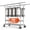 2 Rods Silver, variant on 670 lbs Heavy Duty Clothes Rack with Wheels and Adjustable Double Rods Stainless-Steel Garment Rack with Mesh Shelf and Adjustable Height Clothes Drying Rack, 75"L×70"H×23"W