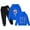 A-Blue20, variant on Jamsmile Toddler Girls Outfits Sets Bowknot Print Hoodies And Joggers Soft Loose 2 Piece Outfits Kids Girls Playwear Tracksuits