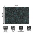 thumbnail image 5 of Halloween Spider Web Pattern Door Rugs,Washable Non Slip Door Mats Indoor,Decorative Door Mats,Entry Mat Indoor for Entrance,Bedroom,Kitchen,Bathroom,16"x24", 5 of 6