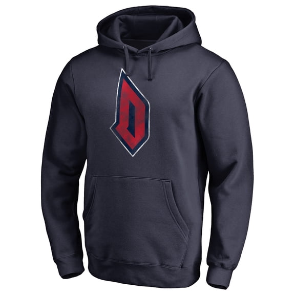 Men's Navy Duquesne Dukes Classic Primary Pullover Hoodie