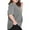 Gray, variant on Plus Size Women's Maternity T-Shirt Stretch Short Sleeve Pregnancy Top Summer Crew Neck Casual Loose Tops