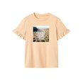 thumbnail image 1 of Camiseta para mujer Ropa de verano Top de manga corta para desplazamientos Viaje de vacaciones Mujer S, 1 of 7