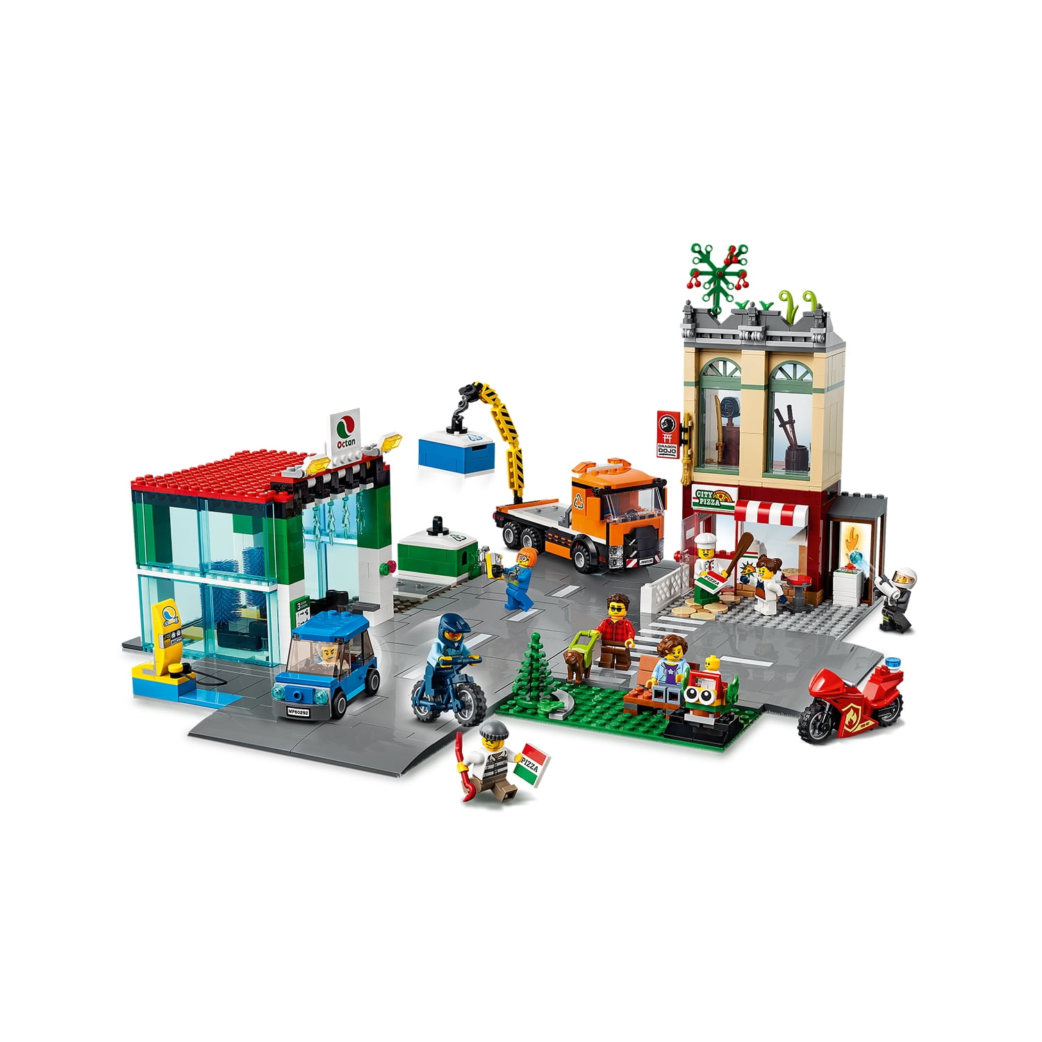 LEGO City 60292 Town Center 790 Piece Block Building Set for Ages 6 and Up Walmart