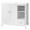 White with Basin, variant on IVV 36" Bathroom Vanity with White Ceramic Sink Combo, Modern Storage Cabinet with 2 Drawers, 2 Doors, Open Storage & Adjustable Shelf, Freestanding Bathroom Vanities Set, Gray