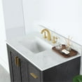 thumbnail image 4 of Gazsi 36" Single Bathroom Vanity Set in Brown Oak without Mirror, 4 of 10