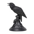 thumbnail image 2 of FeiBiQiuBi Gothic Black Crow Candle Holder Statue, Resin Crow Candlestick Holder, Halloween Gothic Tabletop Decor for Home Dining Table & Party, 2 of 8