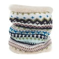 thumbnail image 1 of Neck Warmer Winter Knit Fleece Lined Neck Gaiter Heat Thermal Ski Tube Circle Loop Snowboard Half Face, 1 of 5