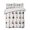 Red White Black, variant on Quilts Twin Size, Music Soft Comforter Bedding Set for Bed, Red Beige Guitar Modern Art Lightweight Quilted Bedspread with Pillow Cover(2 Pieces) for All Season, 68x86 Inch
