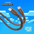 thumbnail image 3 of Liquipel Powertek Minecraft USB-C to USB-C - Steve, 3 of 9