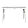 thumbnail image 3 of AFI Lexi Solid Wood Writing Desk with Drawer and Charging Station in White, 3 of 7