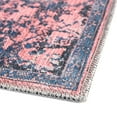 thumbnail image 6 of Unique Loom Renaissance Collection Area Rug - Roma (2' x 6' Runner Salmon Pink/Black), 6 of 7
